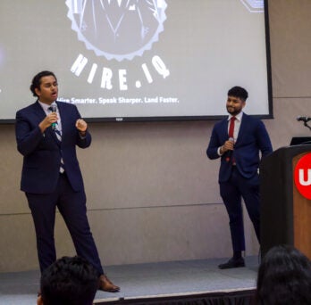 Blaze Venture Challenge Second Place Team HireIQ
                  