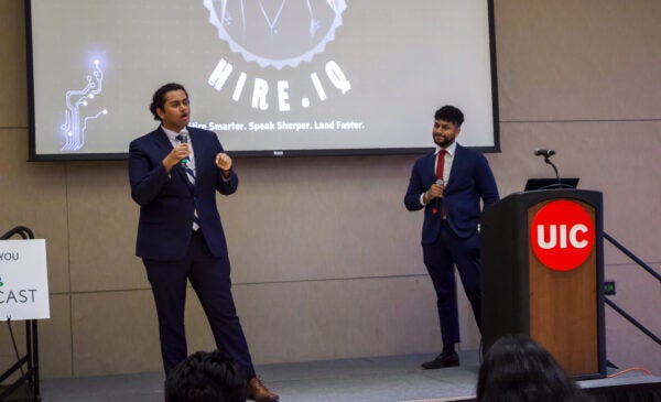 Blaze Venture Challenge Second Place Team HireIQ